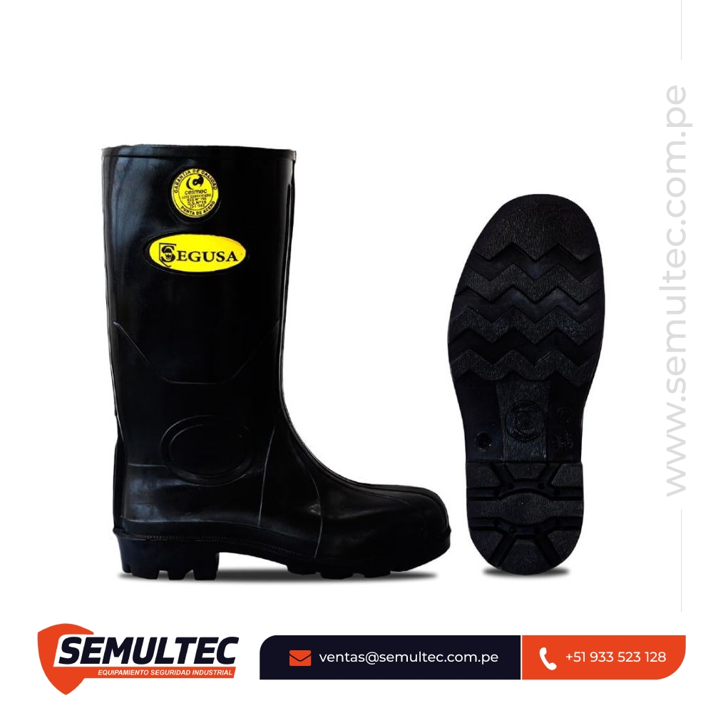 Bota Segusa Pesado RGB con Puntera de Acero - Calzado Industrial de Máxima Resistencia