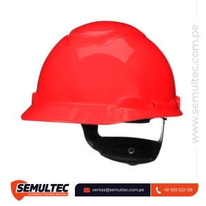 Casco Industrial 3M H705 Rojo
