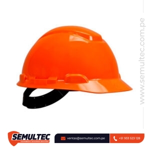 Casco de Seguridad Naranja 3M H706