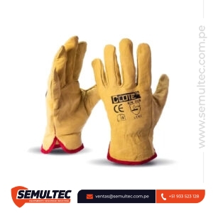 Guante de Badana Amarillo Clute