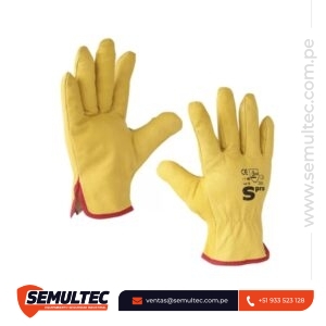 Guante de Badana Amarillo Spro