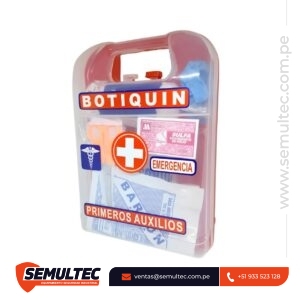 Botiquín de Primeros Auxilios Grande - Kit Descartable de Emergencia